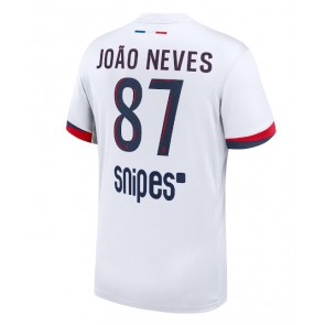 Paris Saint-Germain Joao Neves #87 Udebanetrøje 2025-26 Kortærmet